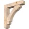 Ekena Millwork Merced Craftsman Smooth Bracket w/ Offset Brace, Douglas Fir, 7 1/2"W x 38"D x 38"H BKT0806X38X38MRC04SDF - alternate 1